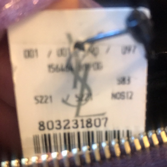 1K Reduced! Exclusive Authentic YSL Muse. Croc Purple /Violet Òmbre Shoulder Bag - Picture 12 of 15